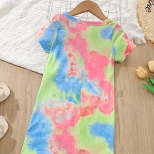 ⭐️⭐️Girls Tie Dye dress great for spring/summer